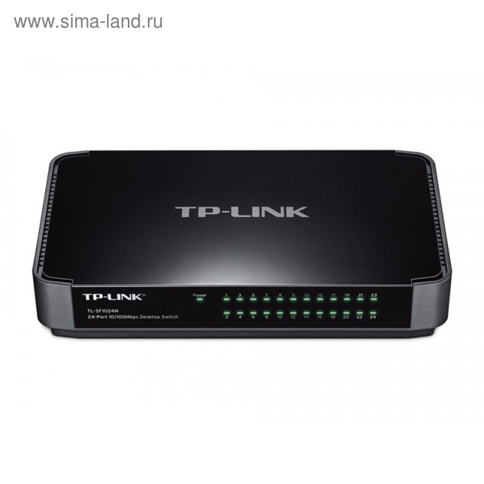 Коммутатор TP-Link Desktop Switch TL-SF1024M неуправляемый настольный 24x10/100BASE-TX - Фото 1