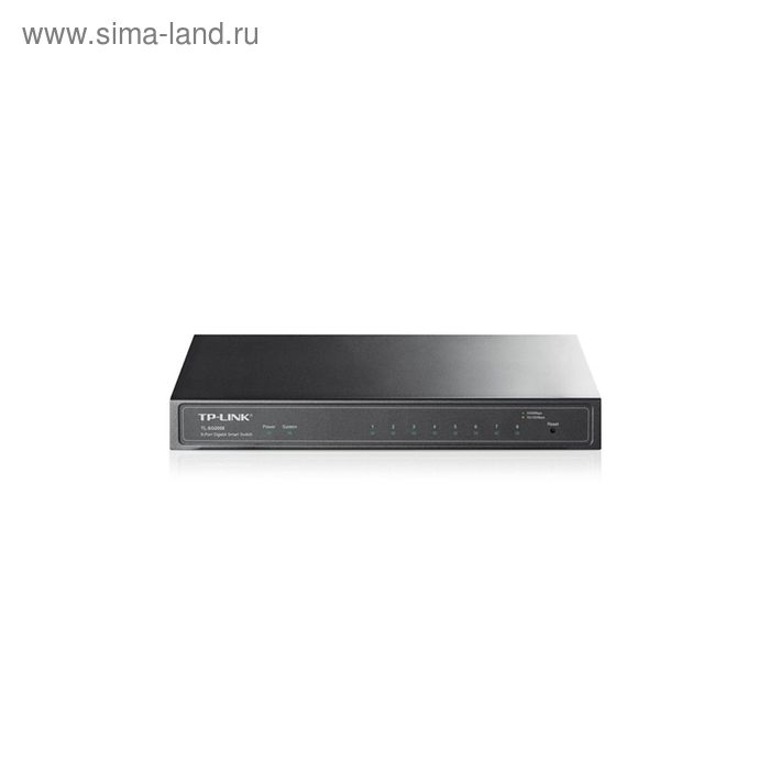 Коммутатор TP-Link TL-SG2008 управляемый настольный 8x101001000BASE-T 910100₽
