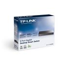 Коммутатор TP-Link TL-SG2008 управляемый настольный 8x10/100/1000BASE-T - Фото 4