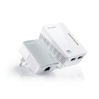 Сетевой адаптер HomePlug AV/WiFi TP-Link TL-WPA4220KIT - фото 51293609