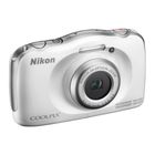 Фотоаппарат Nikon CoolPix W100, 13.2 Mpix Zoom 3x 2.7", белый - Фото 4