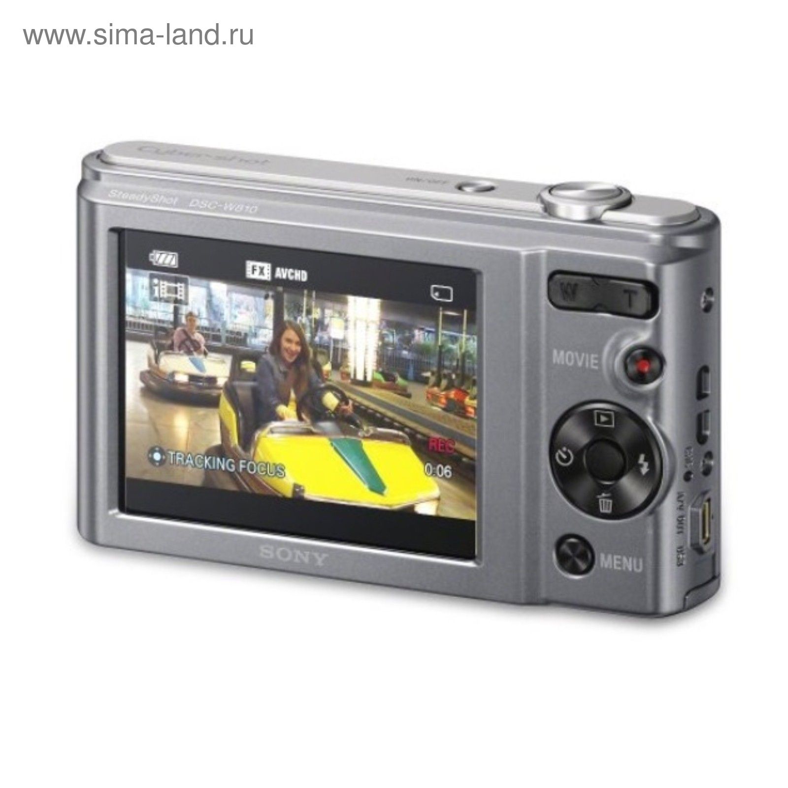 Технические Характеристики Цифровой фотоаппарат Sony Cyber-shot DSC-W830 Silver 