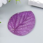 Молд пластик st-0179 "Лист малины" 4,5х6 см МИКС - Фото 3