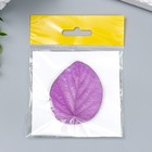 Молд пластик st-0179 "Лист малины" 4,5х6 см МИКС - Фото 5