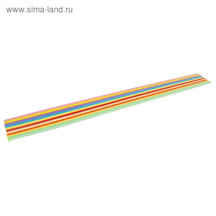 Бумага для кручения набор 125л, 160гр, толщ. 3мм (ассорти 10 цв.) кв-0037/3 - Фото 1