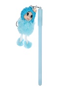 Ручка-прикол «Девочка в шапочке», гелевая, голубая кукла  (артикул 112819)  большой выбор товаров оптом и в розницу по низким ценам с доставкой