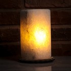 Соляной светильник "Цилиндр" D-12, h-18 см, цельный кристалл - Фото 2