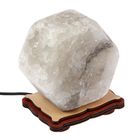 Соляной светильник USB "Радуга ГАЙКА", цветной, цельный кристалл - Фото 2