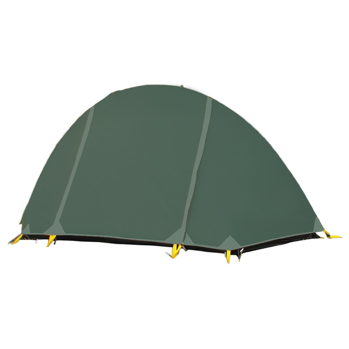 Палатка, серия Trekking Bike base, зелёная, 1-местная