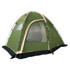 Палатка, серия Casmping Dome 4, зелёная, 4-местная - Фото 10