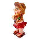 Садовая фигура из гипса «Гном с корзиной», 39×15×16 см, МИКС - Фото 5