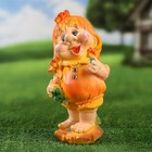 Садовая фигура "Гном с виноградом", 30см - Фото 3