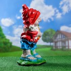 Садовая фигура "Гном с морковкой" средний 30х25х55см - Фото 2