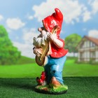 Садовая фигура "Гном с гитарой" 23х20х48см - Фото 4