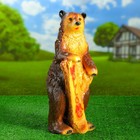 Садовая фигура "Медведь Welcome" 22х22х50см - Фото 1