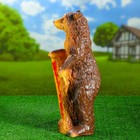 Садовая фигура "Медведь Welcome" 22х22х50см - Фото 2