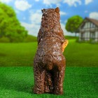 Садовая фигура "Медведь Welcome" 22х22х50см - Фото 3