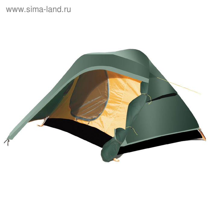 Палатка, серия Trekking Micro, зелёная, 2-местная - Фото 1