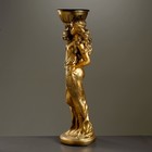 Фигура с кашпо "Восточная красавица" бронза, 1,9 л / 26х97х35см - Фото 2