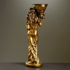 Фигура с кашпо "Восточная красавица" бронза, 1,9 л / 26х97х35см - Фото 3