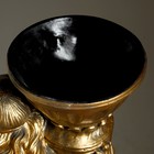 Фигура с кашпо "Восточная красавица" бронза, 1,9 л / 26х97х35см - Фото 4