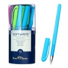 Ручка шариковая SoftWrite Special, узел 0.5 мм, синие чернила на масляной основе, матовый корпус Silk Touch, МИКС - фото 25271897