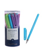 Ручка шариковая BrunoVisconti. SoftWrite Special, синий стержень, узел 0.5 мм, на масляной основе, матовый корпус, МИКС - Фото 7