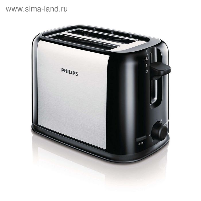 Тостер Philips HD2586 950 Вт чёрный - Фото 1