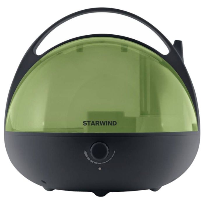 Увлажнитель Starwind SHC3415 25 Вт ультразвуковой, чёрный/зелёный