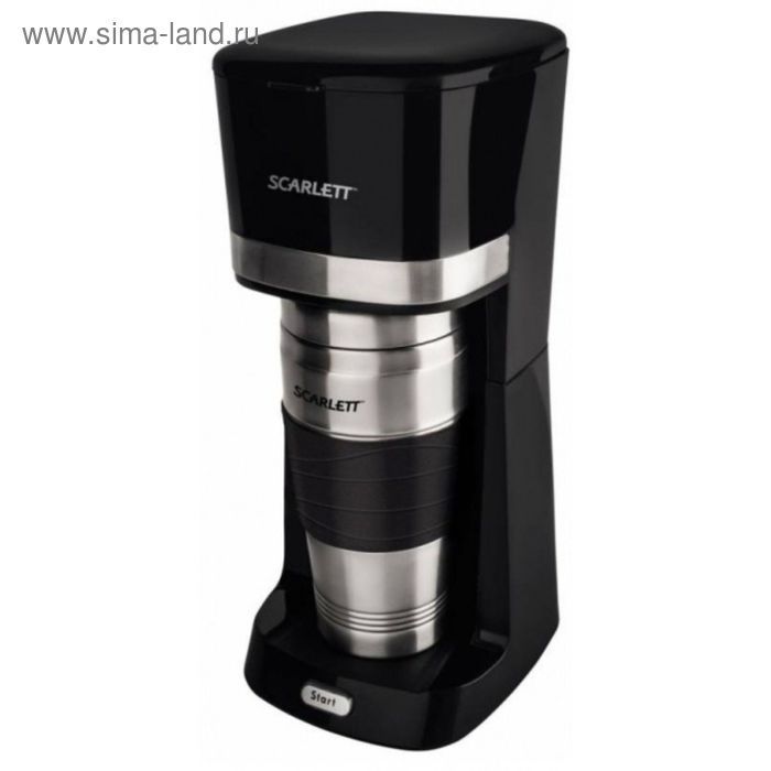 Кофеварка Scarlett SC-CM33002, капельная, 650 Вт, 0.45 л, чёрная - Фото 1
