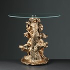 Подставка - стол "Пара ангелов" бронза 54см ПОЛИСТОУН - Фото 4