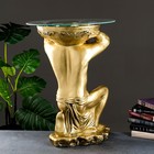 Подставка - стол "Титан" бронза  74 см ПОЛИСТОУН - Фото 3