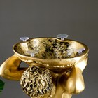 Подставка - стол "Титан" бронза  74 см ПОЛИСТОУН - Фото 2