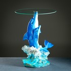 Подставка - стол "Дельфины" цветной 72см ПОЛИСТОУН - Фото 2