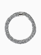 Браслет-пружинка «Шанталь», 2 ряда, цвет серебро, d=7 см 1886639