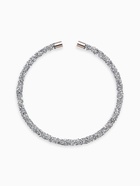 Колье «Шанталь», цвет серебряный, 30 см - Фото 1