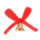 Набор: колокольчики для выпускника, красная лента, d=1,1 см, 10 шт - Фото 2