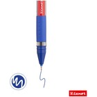 Ручка шариковая Luxor Style, узел 0.7 мм, чернила синие, резиновый упор - Фото 4