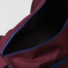 Сумка спортивная, отдел на молнии, наружный карман, регулируемый ремень, цвет бордовый - Фото 5