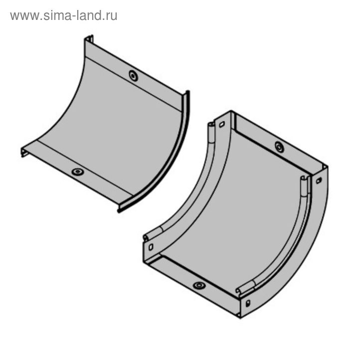 Угол DKC 36685, для лотка, вертикальный, внутр. 90град., CS90, 300х80 - Фото 1