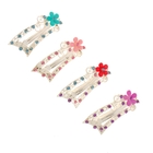 Заколка-автомат для волос "Красотулька" 6 см бабочка прилетела микс - Фото 3