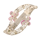 Заколка-автомат для волос "Красотулька" 6 см листочек микс - Фото 2