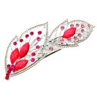 Заколка-автомат для волос "Красотулька" 8 см листики микс - Фото 1