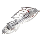 Заколка-автомат для волос "Красотулька" 8 см листики микс - Фото 2