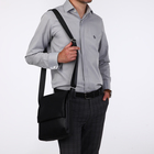 Сумка мужская «Сакси», цвет чёрный - фото 25890772