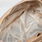 Сумка женская на молнии, 1 отдел, наружный карман, цвет бежевый - Фото 5