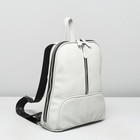 Рюкзак, 1 отдел на молнии, наружный карман, цвет светло-серый - Фото 1