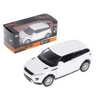 Машина инерционная "Land Rover Range Rover Evoque", белая, 1:32 - Фото 1