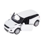 Машина инерционная "Land Rover Range Rover Evoque", белая, 1:32 - Фото 2