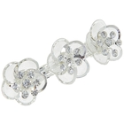 Заколка-автомат для волос "Майя" 6 см ромашка - Фото 1